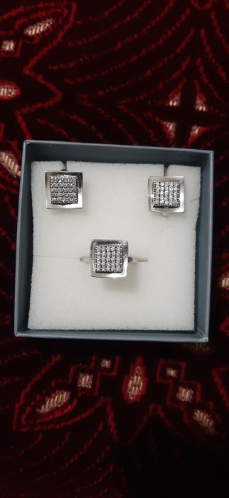 Набор серебро 925 пробы