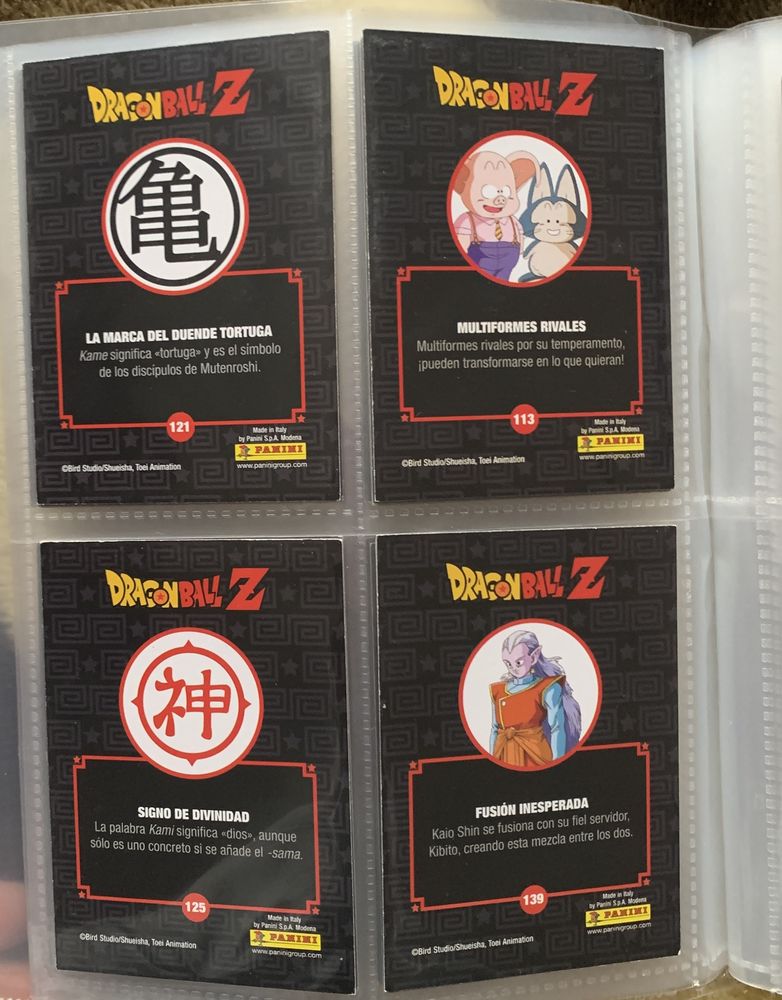 Dragon Ball Z Fusion Panini