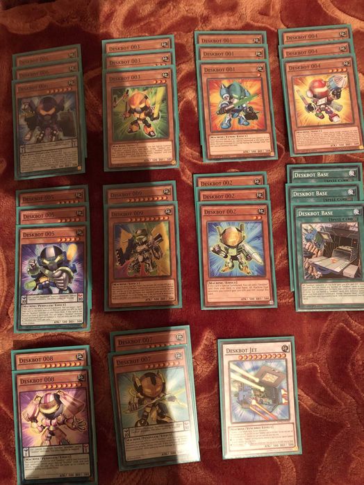 Yu Gi Oh Deskbots deck core
