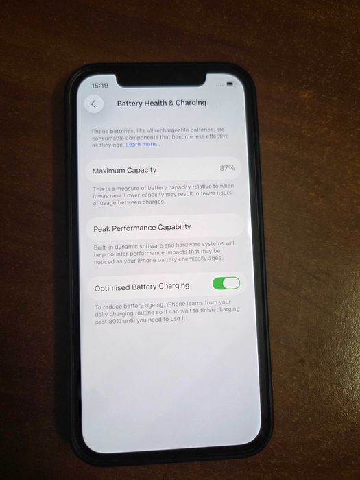 iPhone 12 pro 128GB 87% impecabil