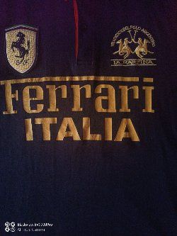 tricou original pt barbati La Martina Ferrari XL deosebit