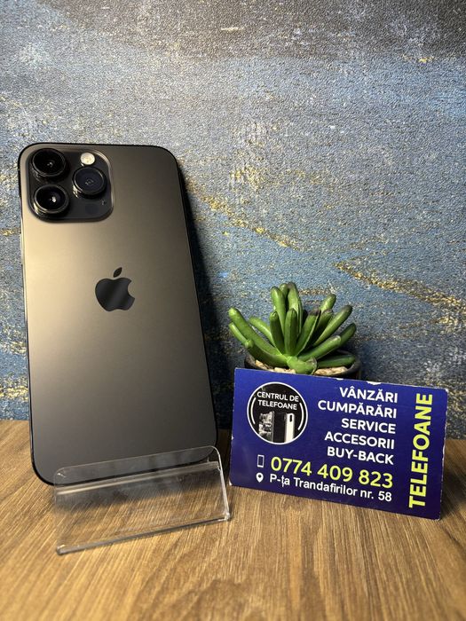 Iphone 14 Pro Max/128Gb/Garantie 2Ani Centrul de Telefoane/Rate