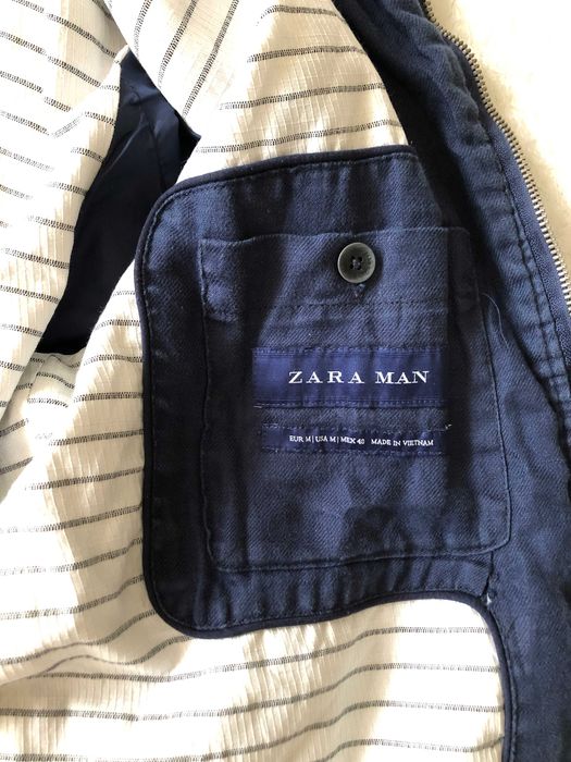 Zara Man ленено яке