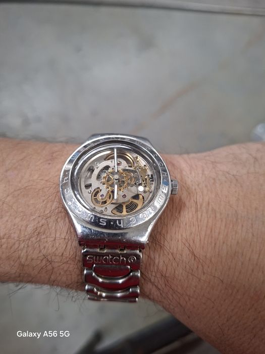 Swatch Irony Skeleton Automatic Watch - BODY & SOUL -
Ceas unise