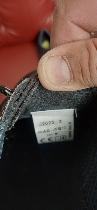 Pantofi lucru cu bombeu (piele)