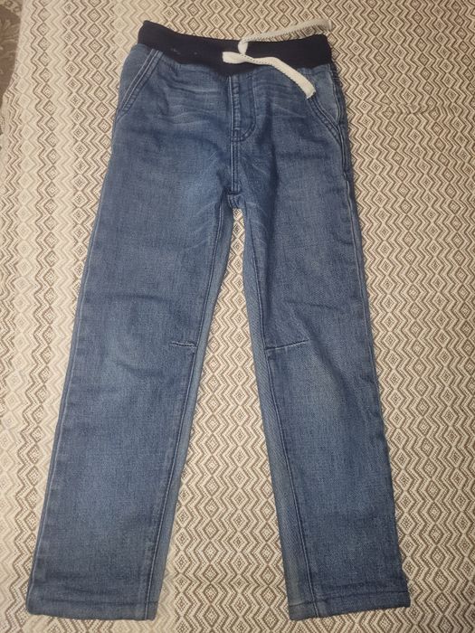 Джинсы детские на флисе