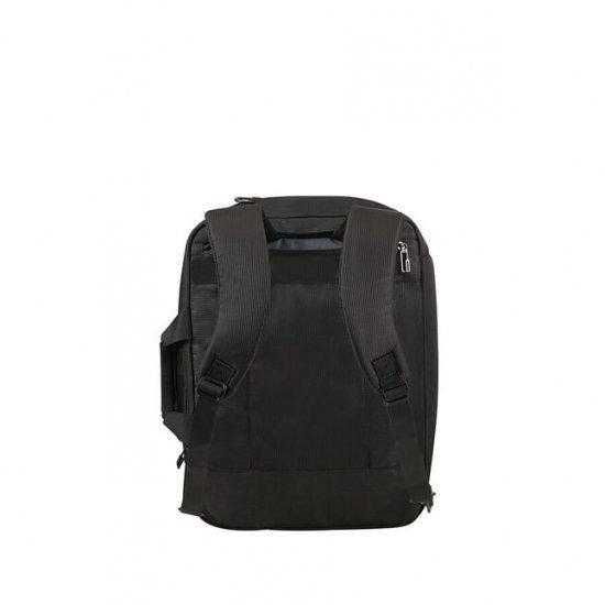 Черна бордна чанта/раница за 15.6" лаптоп American Tourister Work-Е