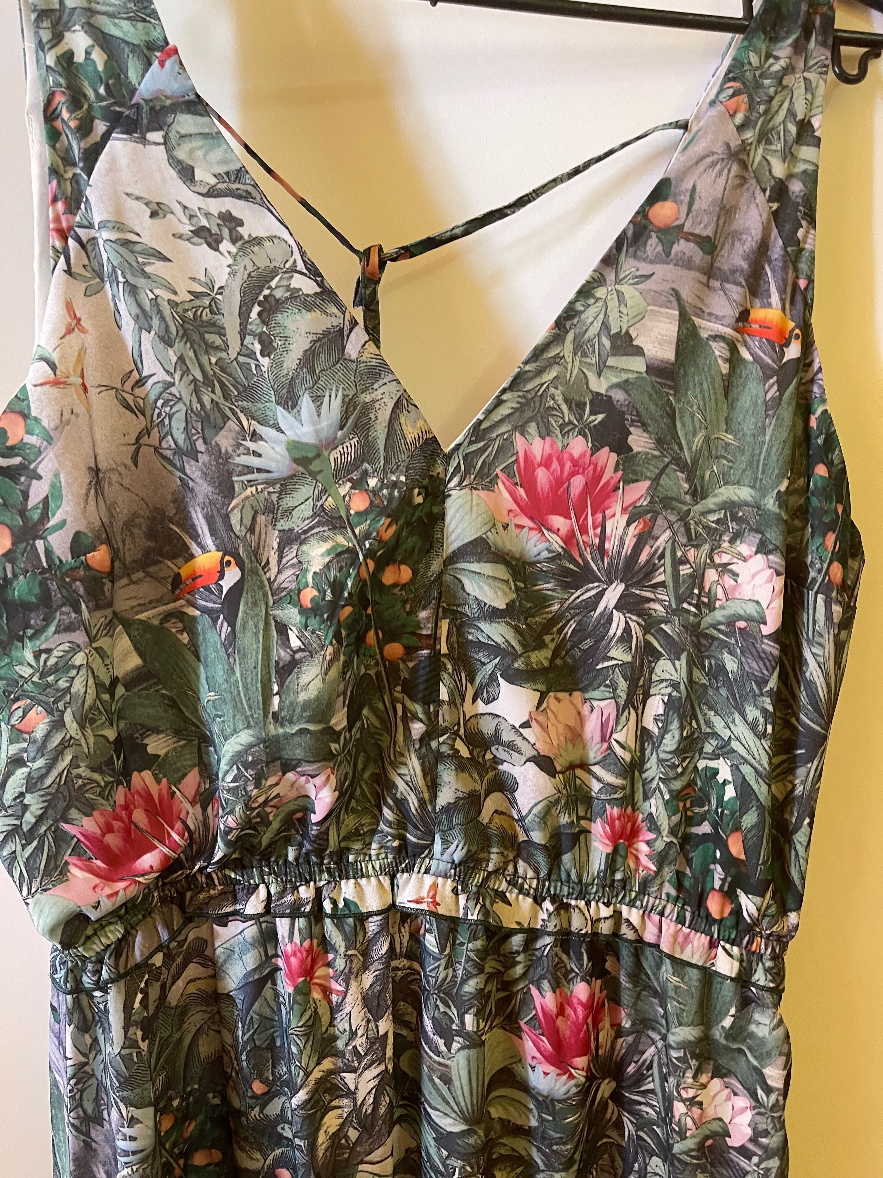 Дълга рокля H&M 38 размер