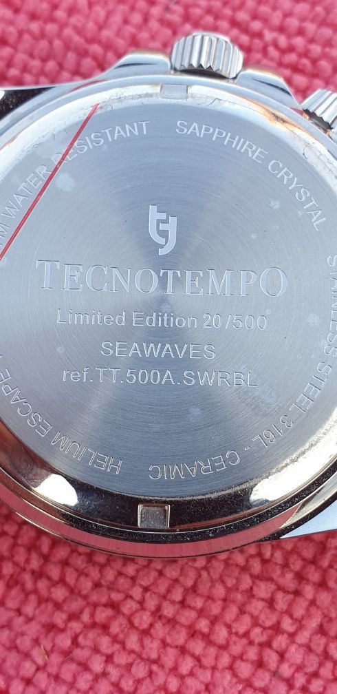 Ceas TECNOTEMPO SeaWaves 500M WR Automatic Limited Edition - 500 de bu