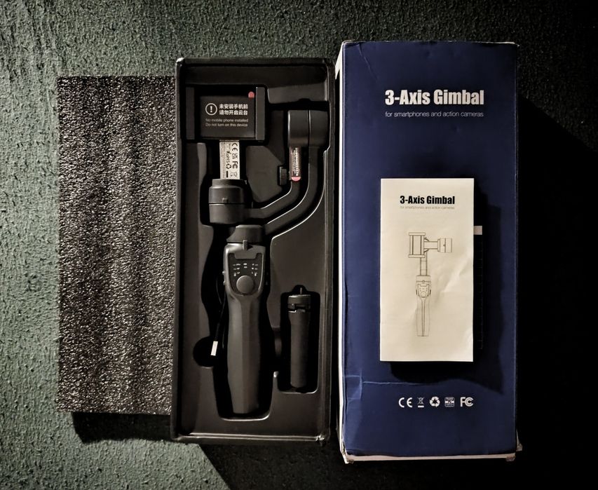 Stabilizator imagine Gimbal 3 - axe pentru smartphone