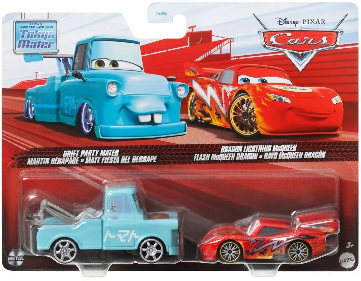 Disney cars Bucsa Dirft Party si Dragon Fulger McQueen