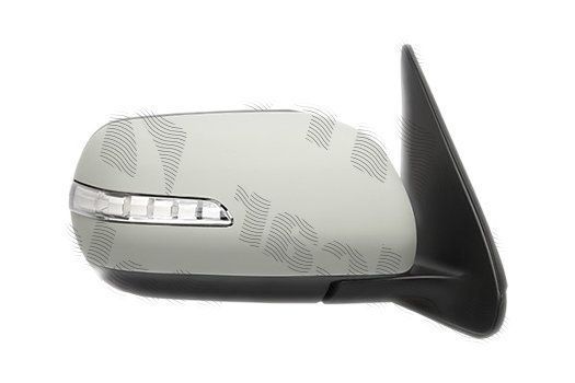 Oglinda exterioara Suzuki Grand Vitara, 20, Suzuki Grand Vitara Xl-7, 20, Suzuki Grand Vitara Xl-7, 0120, partea Dreapta, culoare sticla crom, sticla convexa, cu carcasa grunduita, cu incalzire, ajustare