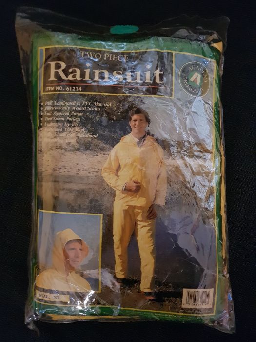 Дъждобран PVC костюм непромокаем XL