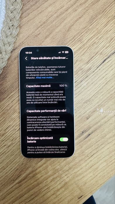 iPhone 13 mini - 128 GB, baterie 100% liber în orice rețea