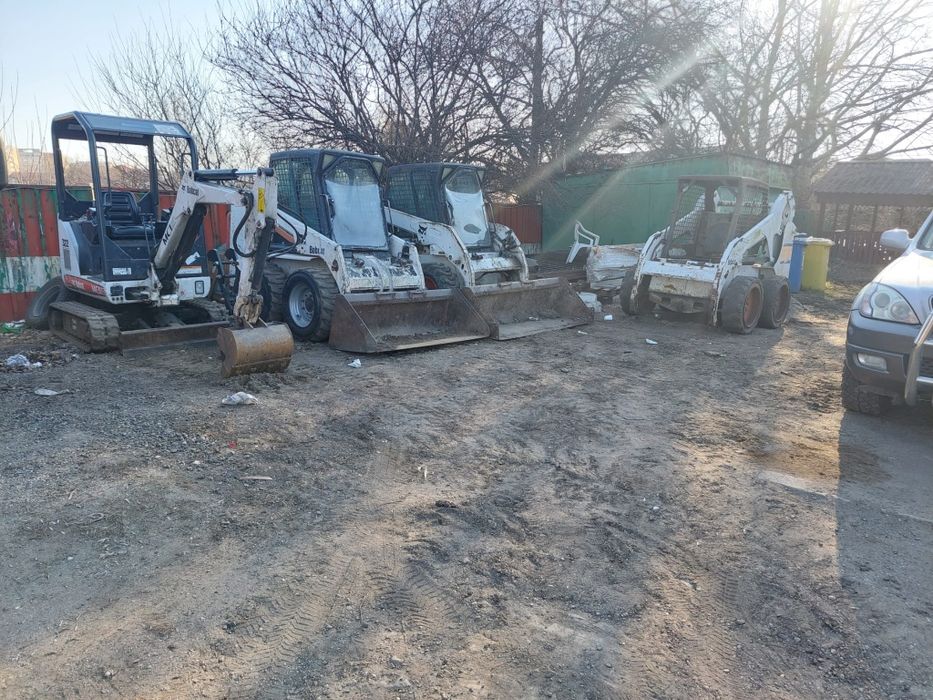 Bobcat Miniexcavator Picon Tăiat beton de închiriat