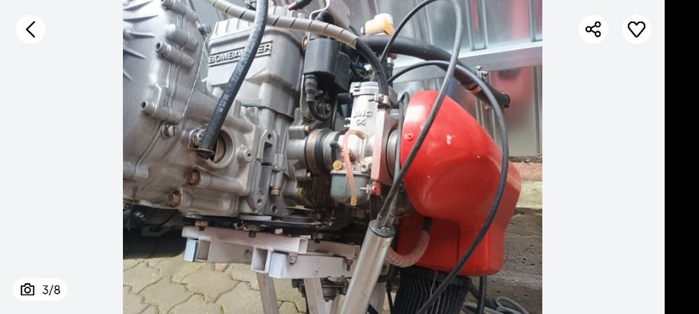 Vând motor rotax 582 cm³ 64 CP aviație paramotor, motodeltaplan avion