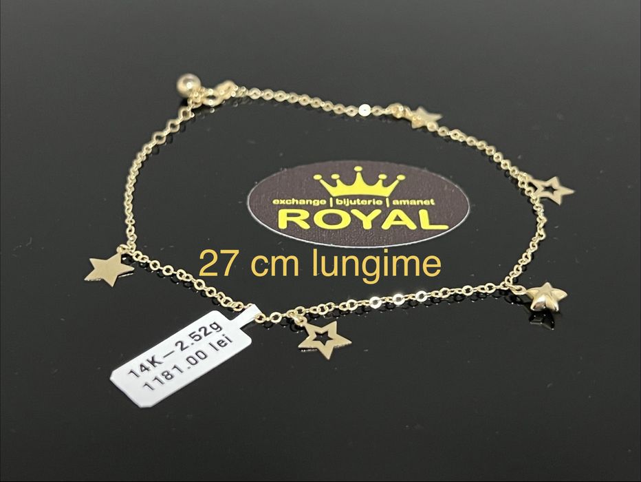 Bijuteria Royal CB : Bratara dama aur 14k 2,52 grame