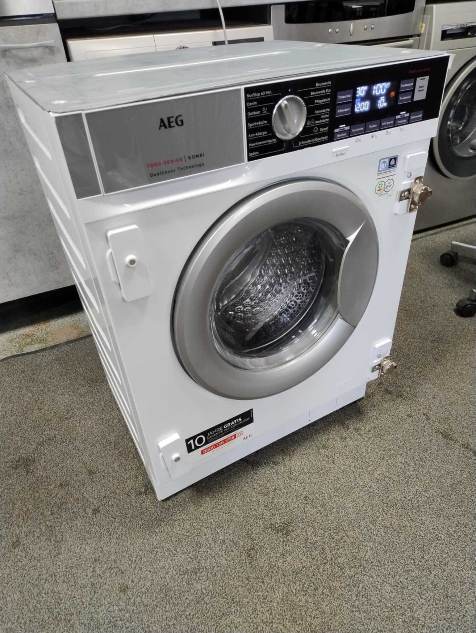 Комбинирана Пералня със сушилня за вграждане AEG-АЕГ 8/4 кг 1600 об/м