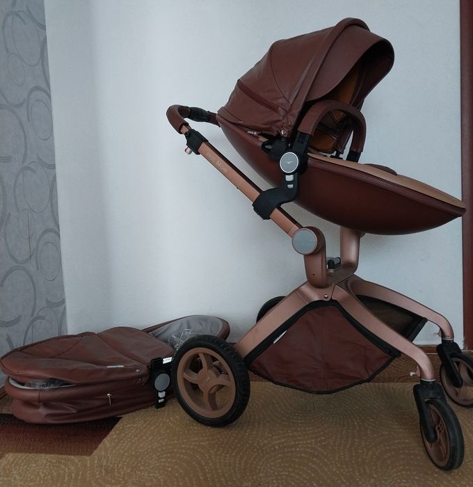 Коляска Hot Mom, с двумя блоками