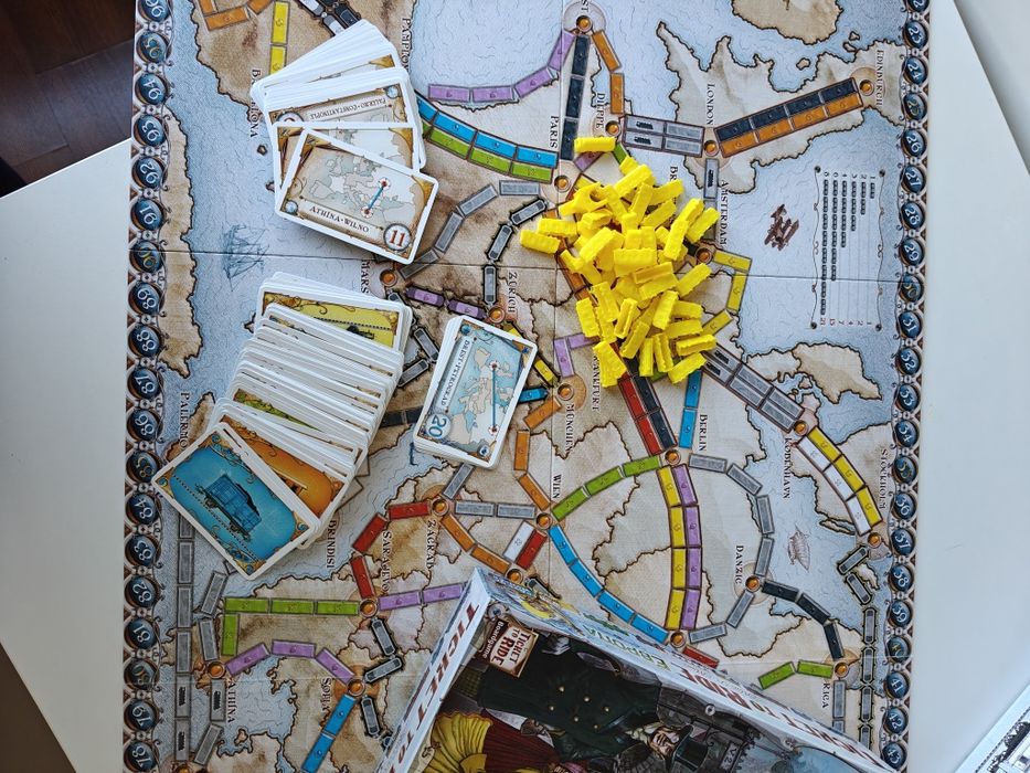 Настолна игра Ticket to Ride - Европа