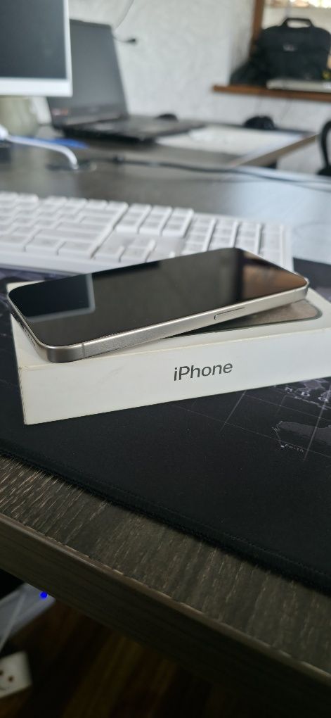 Iphone 15pro Natural Titanium dual sim