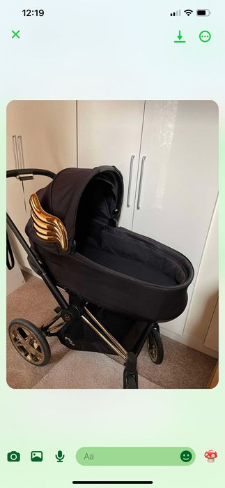 Бебешка количка Cybex Priam 4 Jeremy Scott Wings