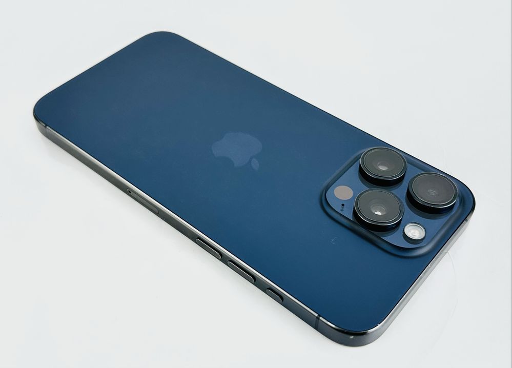 Apple iPhone 15 Pro Max 256GB Blue Titanium 91% Батерия! Гаранция!