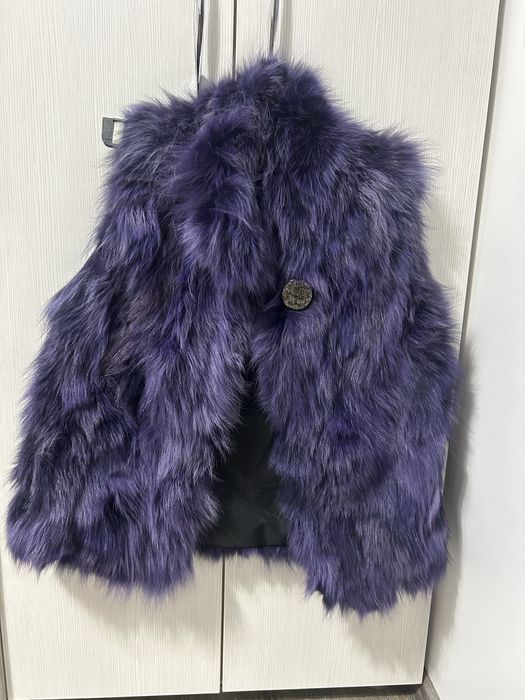 Vesta Blana Vulpe naturala…stare fff buna