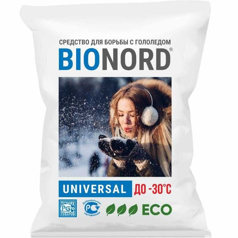 противогололёдный материал Бионорд мешок 23кг (реагент,антилёд)