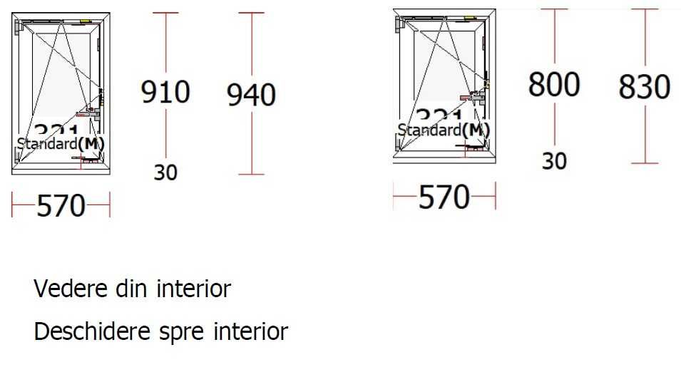 Vand ferestre noi satinate, Salamander Blue Evolution 92 cu plase