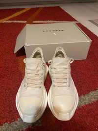 Papuci Rick Owens Abstract Low White