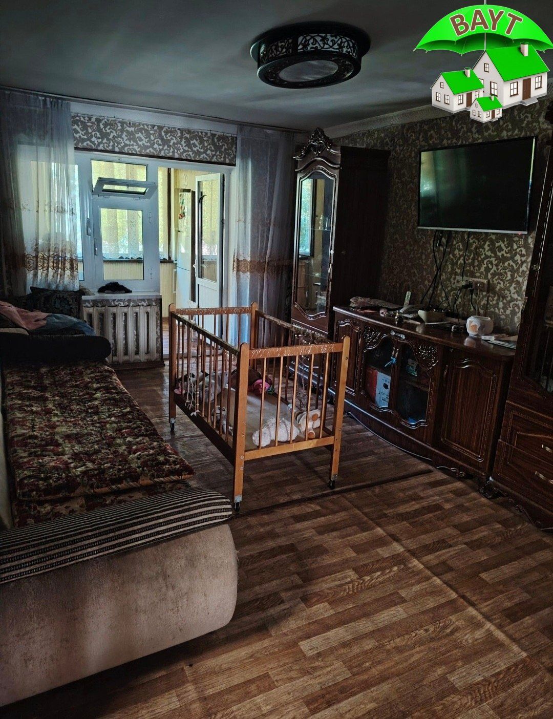 #БАЛКОН 2×6, 70м², Чиланзар 8 Квартал, 3\3\4, Продаётся Квартира