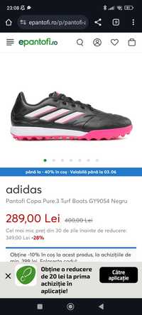 Transport gratuit 1 iunie - Pantofi adidas Sport pentru fotbal COPA. M