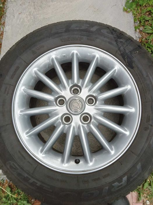 4 Genti inox cu anvelope de iarna
