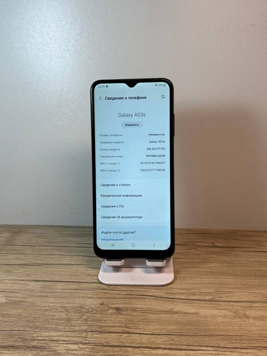 Samsung A03s sotiladi dastavka bor