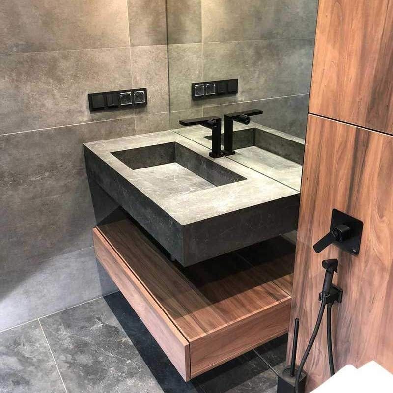 Изделия из керамогранита раквини и мыльница