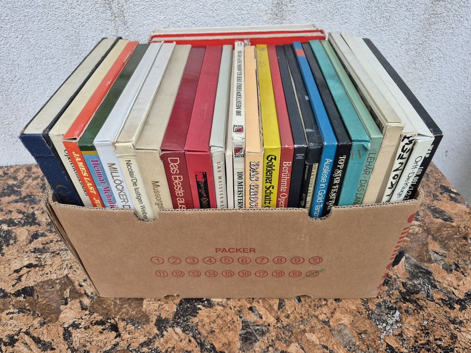 Vând Lot 150LP Discuri Vinil colectie in stare buna cu muzica clasică