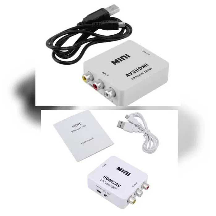 Adaptor Cablu Convertor HDMI la RCA Adaptor Cablu Convertor RCA - HDMI