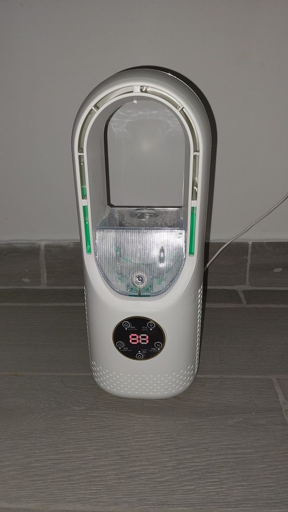 Vand ventilator, umidificator,  fără palete, sigilat, 2 ani garanție l