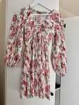 Rochie imprimeu floral xs h&m