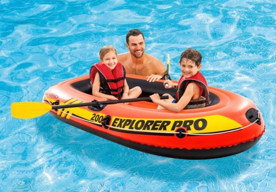Надуваема лодка Intex Explorer Pro 200