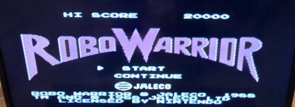 RoboWarrior ретро екшън игра за Nintendo NES