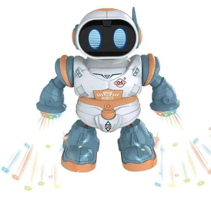 Танцуващ робот, Звук и светлини