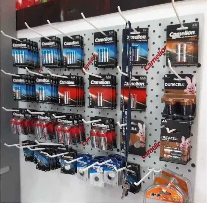 Teshilgan panel, перфопанель, do'konda ilgaklar uchun panel