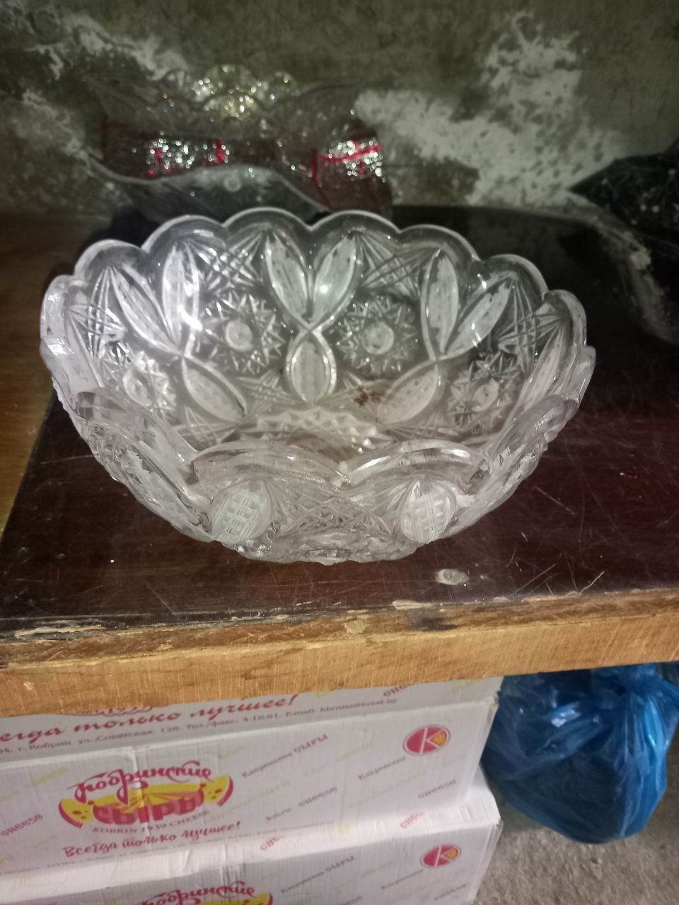 Хрусталь конфетницы