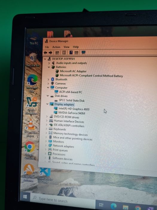 Laptop Acer i3 windows 10