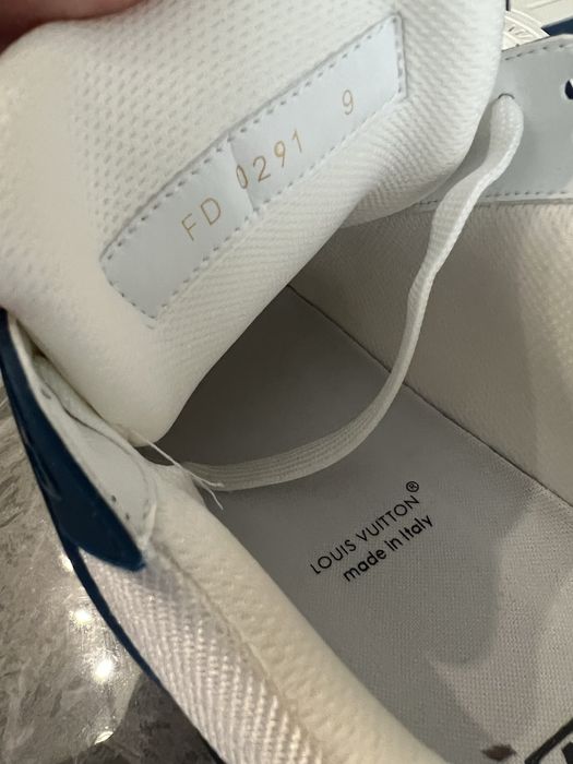 Adidasi Sneakers Louis Vuitton Denim Monogram