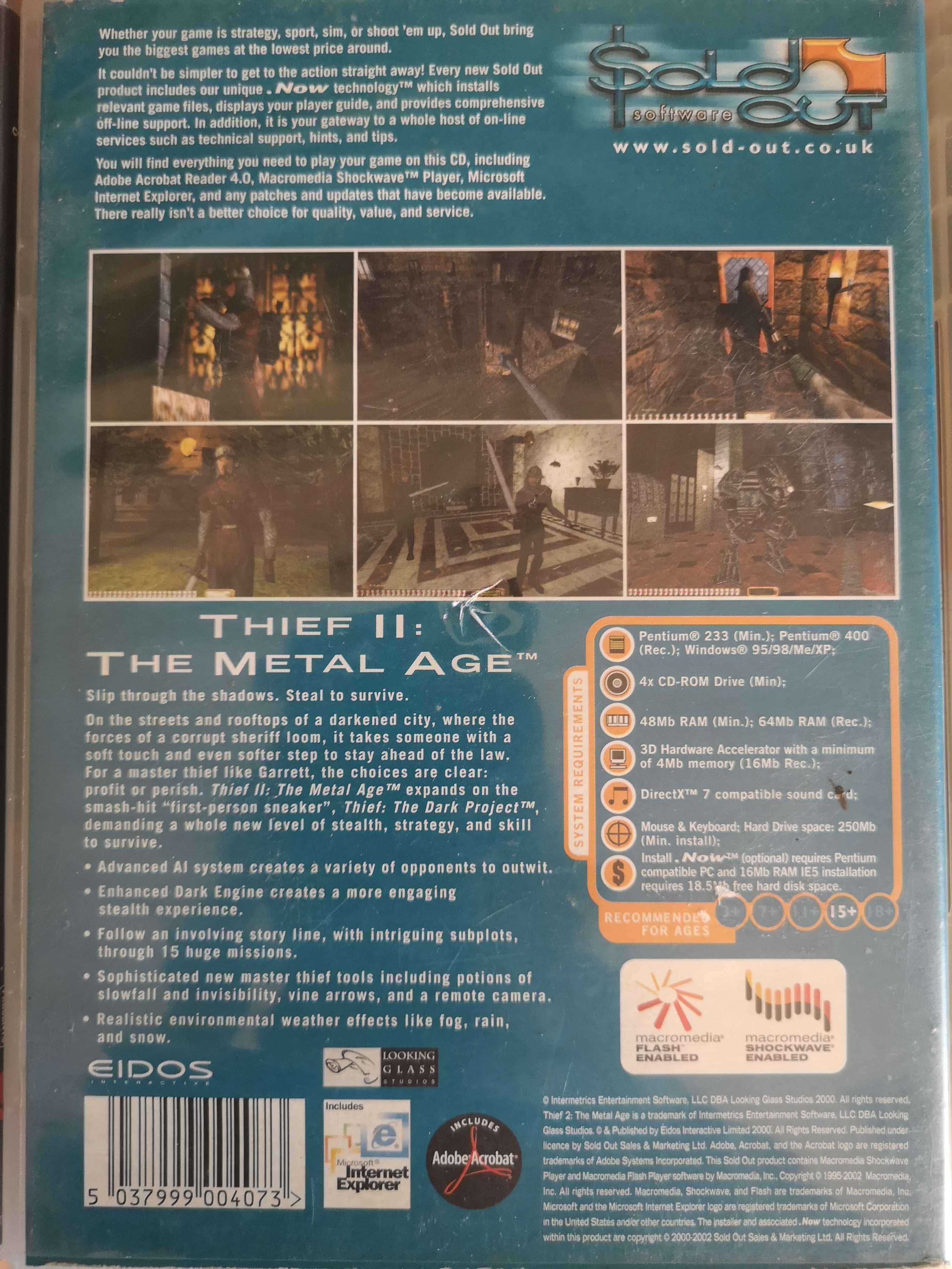 Игри за компютър, PC CD games, Thief бъндел