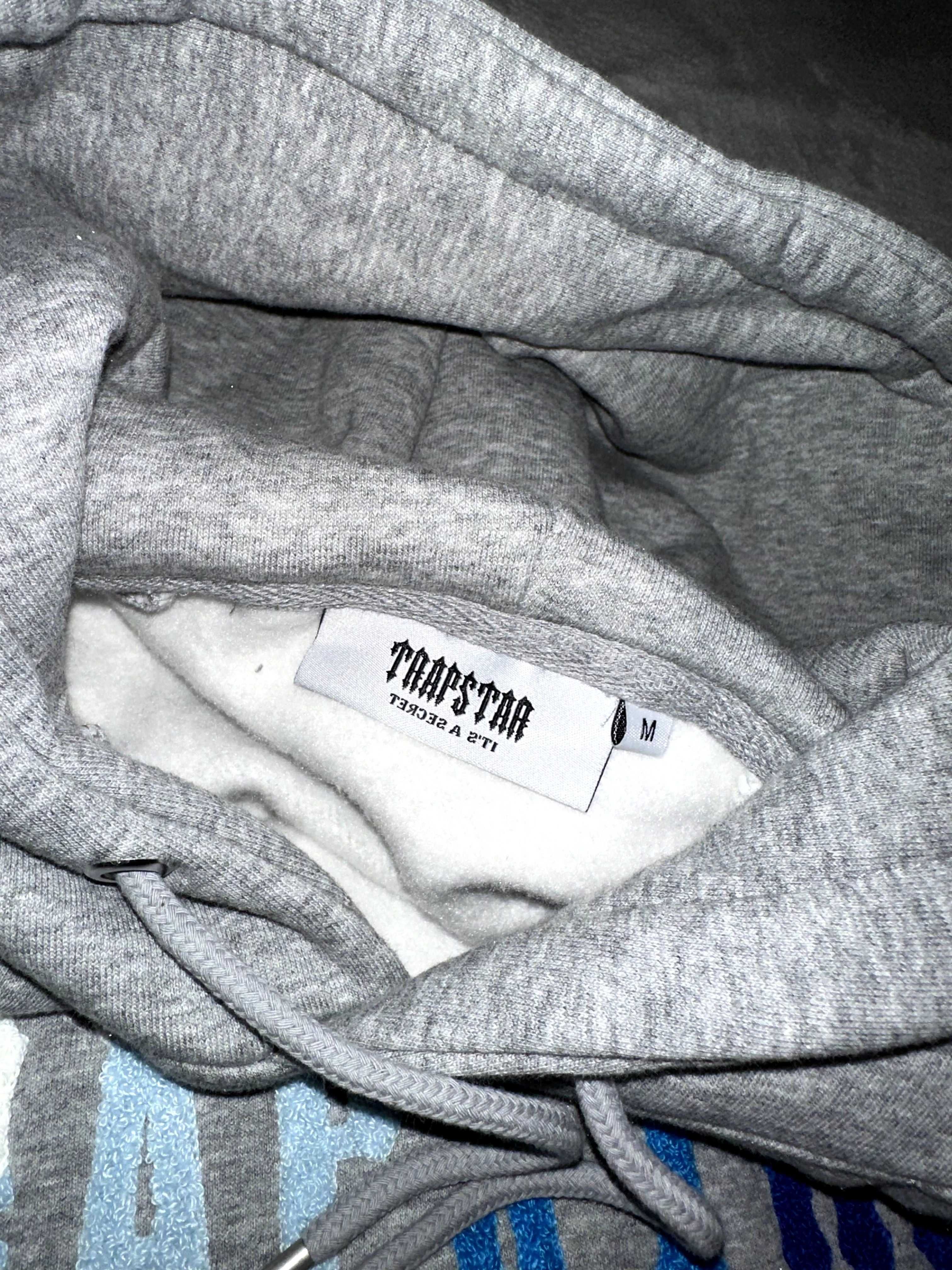 TRAPSTAR CHENILLE DECODED TRACKSUIT - grey ice flavours 2.0 edition