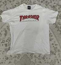 Thrasher футболка белая